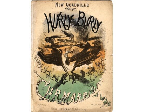 8032 | Hurly Burly - New Quadrille (comique) - Piano Solo