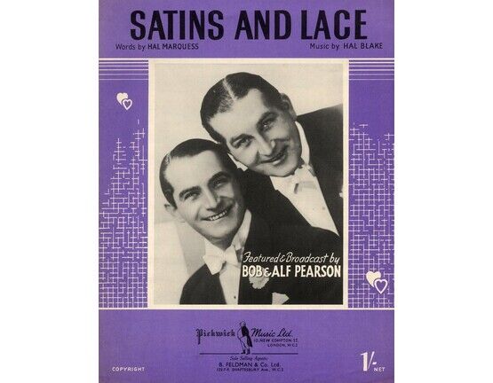 8044 | Satins and Lace - Featuring Bob and Alf Pearson