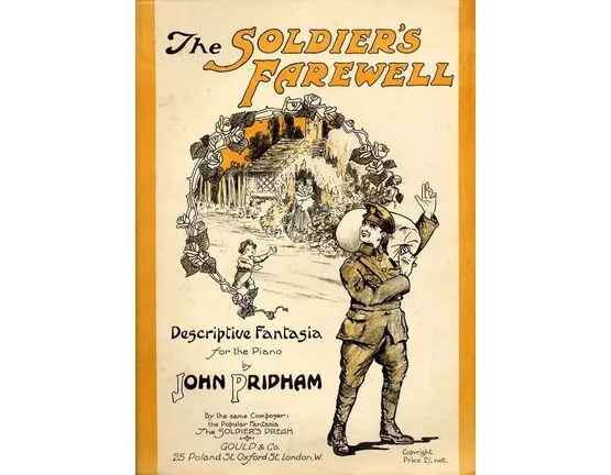 8104 | The Soldier&#039;s Farewell - Descriptive Fantasia for the Piano Solo