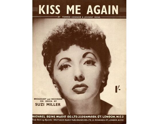 8244 | Kiss me Again - Song - Featuring Suzi Miller