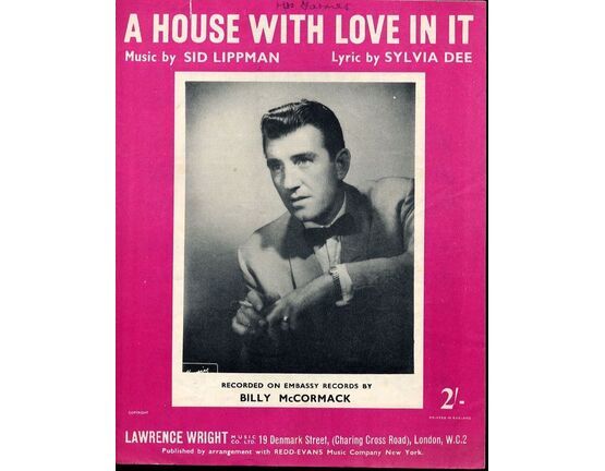 8261 | A House With Love In It - Featuring Billy McCormack