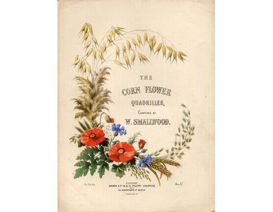 8308 | The Corn Flower Quadrilles - For Piano