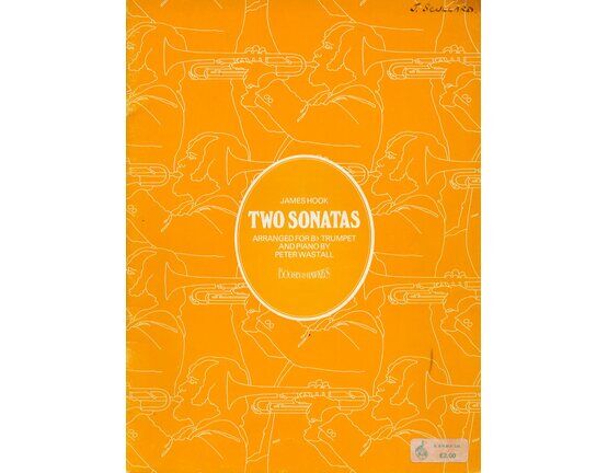 8559 | James Hook - Two Sonatas - Arranged for B flat Trumpet and Piano