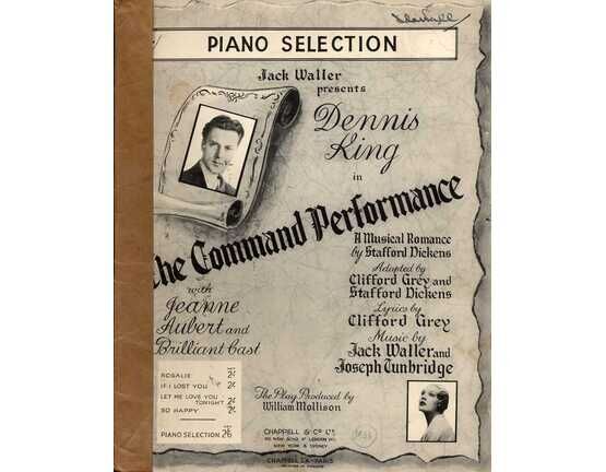 8722 | The Command Performance - Piano Selection - Featuring Dennis King and Jeanne Aubert