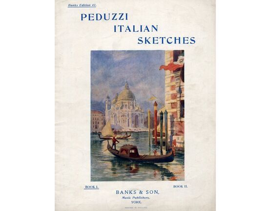 8873 | Peduzzi - Italian Sketches Book I