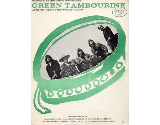 9178 | Green Tambourine - Recorded by The Lemon Pipers on PYE Records