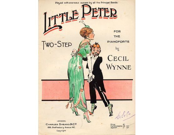 9273 | Little Peter - Two Step for the Pianoforte - Played with enormous success by all the principal bands