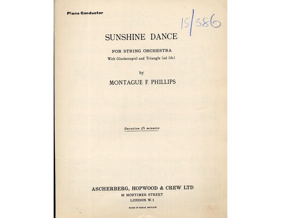 9319 | Sunshine Dance - Piano Conductor Score