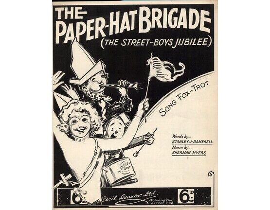 9386 | The Paper-Hat Brigade (The Street-Boys Jubilee) - Song Fox-Trot