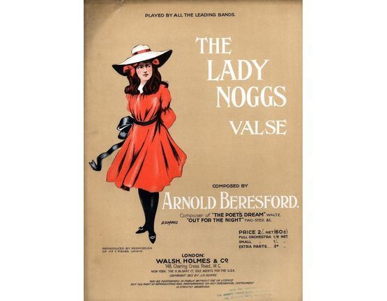 9629 | The Lady Noggs Valse - For Piano Solo