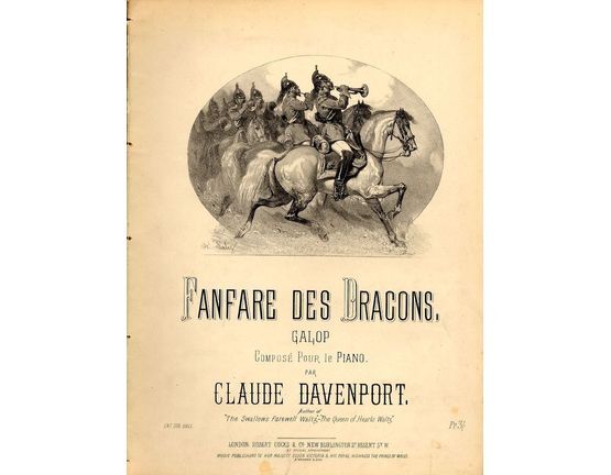 9820 | Fanfare des Dragons - Galop for Piano Solo
